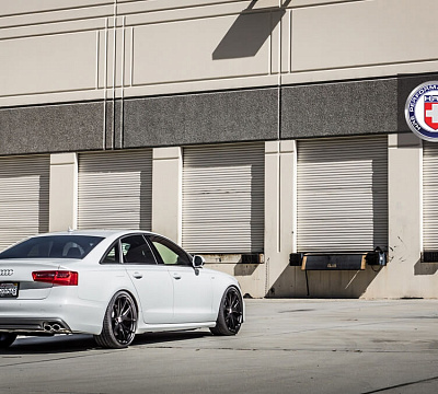 Фото дисков HRE P101 на Audi A/RS 6 (C7)