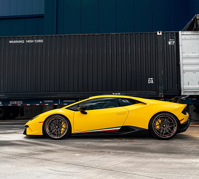 Фото дисков Anrky AN36 на Lamborghini Huracan