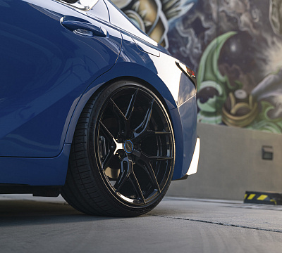 Фото дисков Vossen HF-5 на Lexus IS III