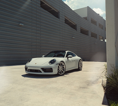 Фото дисков Vossen EVO-2 на Porsche 911 VIII