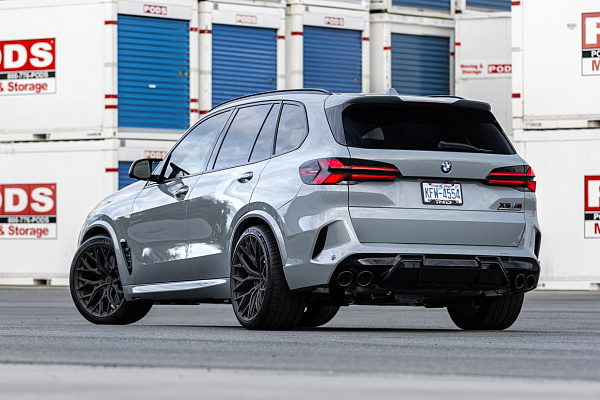 Фото дисков Brixton Forged PF13 R / RS Сатиновый темный лак на BMW X5/X5 M (G05/G18/F95)