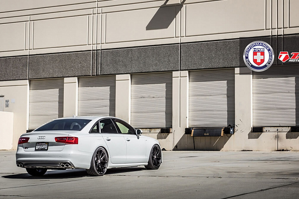 Фото дисков HRE P101 Черный сатин на Audi A/RS 6 (C7)