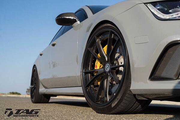 Фото дисков HRE S101 Черный сатин на Audi A/RS 7 (4G)