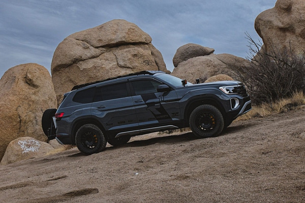 Фото дисков Black Rhino VOLL Черный сатин на Volkswagen Atlas