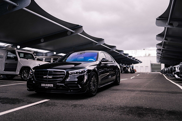 Фото дисков BRABUS Monoblock M (Platinum Edition) Черный глянец на Mercedes-Benz S-Class (W223)