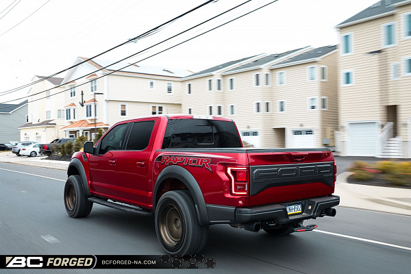 Фото дисков BC Forged LE61 // MLE61 Сатиновая бронза на Ford F-150 XIII