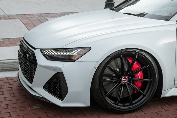 Фото дисков Brixton Forged R11-R Черный сатин на Audi A/RS 6 (C8)