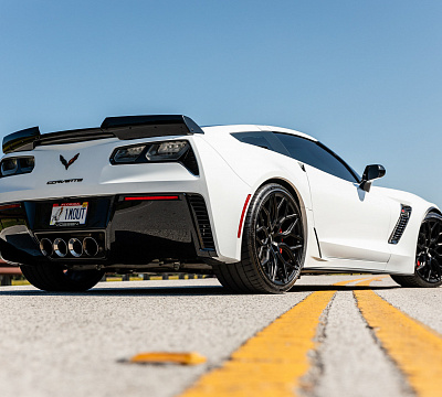 Фото дисков Vossen HF-2 на Chevrolet Corvette C7