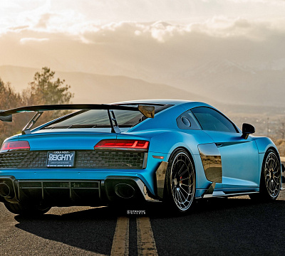 Фото дисков Strasse Wheels SV15FF Deep Concave FS на Audi R8 (4S)