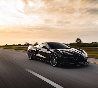 Фото дисков Vossen EVO-5R на Chevrolet Corvette C8