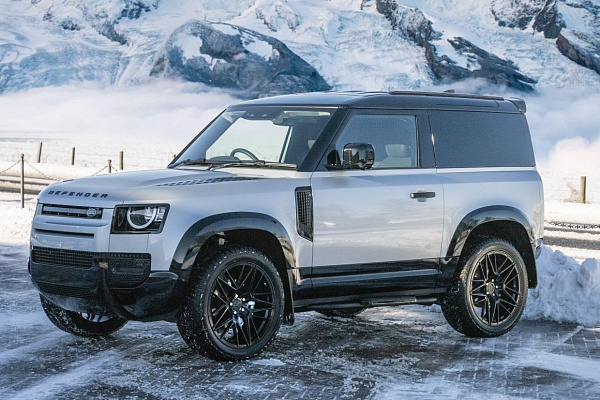 Фото дисков Bola FP1 Черный глянец на Land Rover Defender II