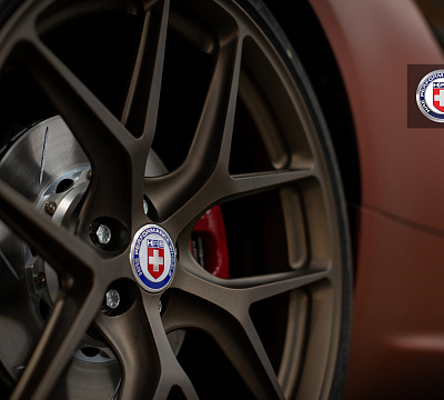 Фото дисков HRE R101 на Alfa Romeo 4c