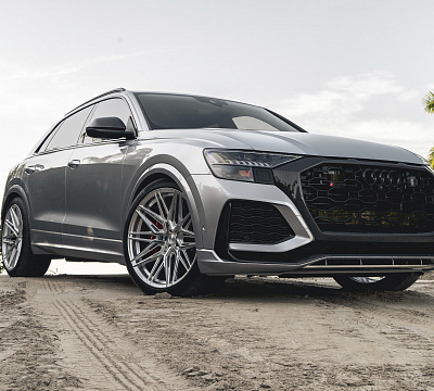 Фото дисков Vossen HF-7 на Audi Q8