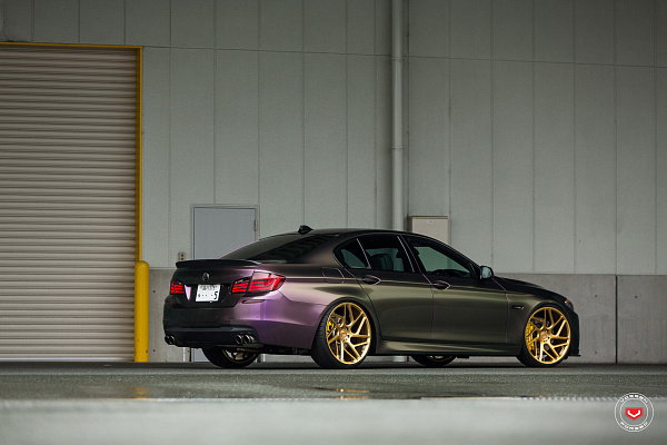 Фото дисков Vossen CG-209T Глянцевое золото на BMW 5/M5 (F10)