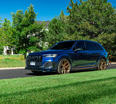 Фото дисков Vossen HF-5 на Audi Q7 (4M)