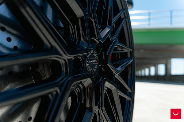 Фото дисков Vossen HF-7 Черный глянец на BMW X3/X3 M (G01/F97)