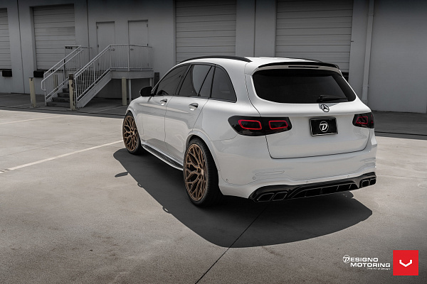Фото дисков Vossen HF-2 Сатиновая бронза на Mercedes-Benz GLC (X253, C253)