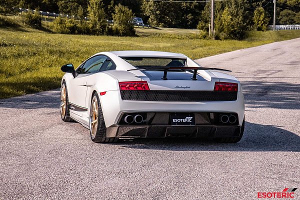 Фото дисков HRE S101 Глянцевое золото на Lamborghini Gallardo