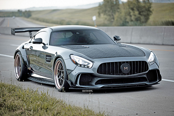 Фото дисков Strasse Wheels SV8 Performance Другой цвет на Mercedes-Benz AMG GT I