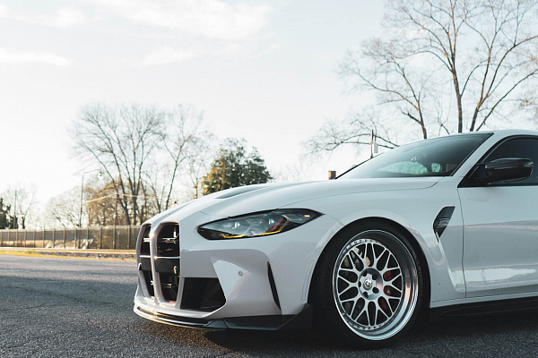 Фото дисков HRE 300 Сатиновый лак на BMW 4/M4 (G22/G82)