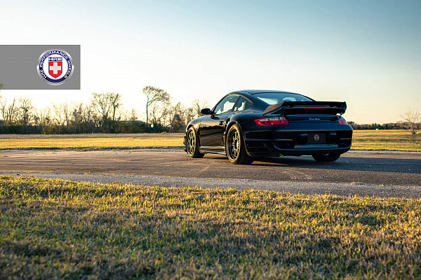 Фото дисков HRE 301 Черный сатин на Porsche 911 VI