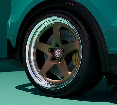 Фото дисков HRE 527 на Porsche Cayenne III