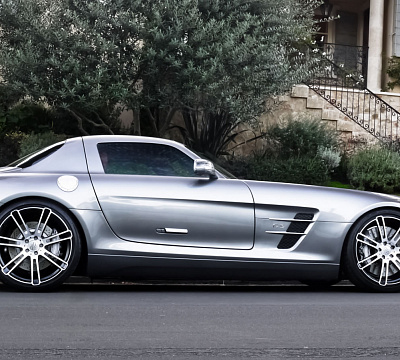 Фото дисков CEC C883 на Mercedes-Benz SLS AMG