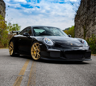 Фото дисков Vossen S21-01 на Porsche 911 VII