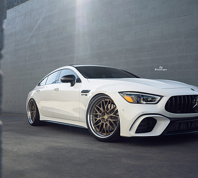 Фото дисков Anrky RS1 на Mercedes-Benz AMG GT I