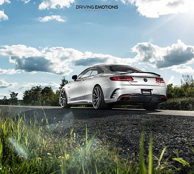 Фото дисков HRE P204 на Mercedes-Benz S-Class (W222, C217)