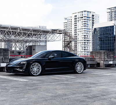 Фото дисков Vossen HF-5 на Tesla Model X