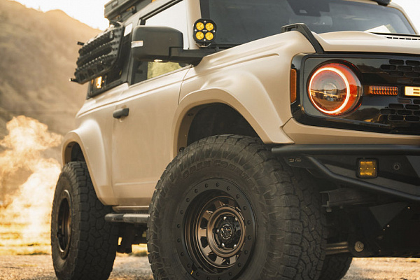 Фото дисков Black Rhino XPLORER Сатиновая темная медь на Ford Bronco
