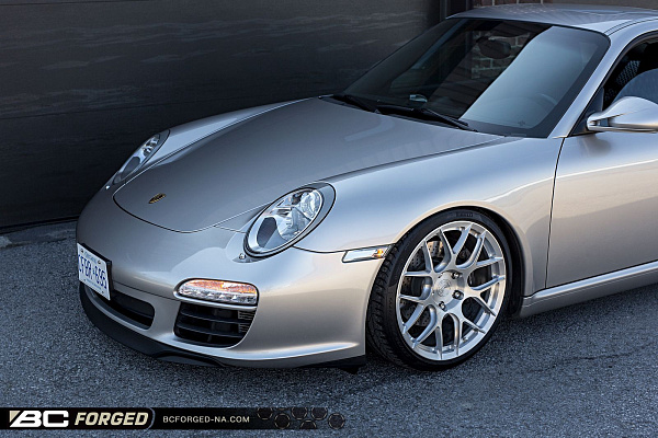 Фото дисков BC Forged KL12 Глянцевый лак на Porsche 911 VI