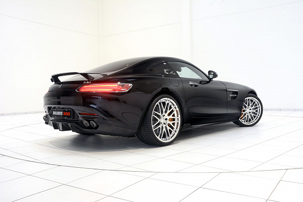 Фото дисков BRABUS Monoblock F (Platinum Edition) Полированный лак на Mercedes-Benz AMG GT I