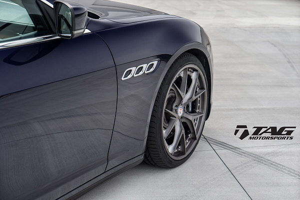 Фото дисков HRE S101 Глянцевый темный лак на Maserati Quattroporte VI