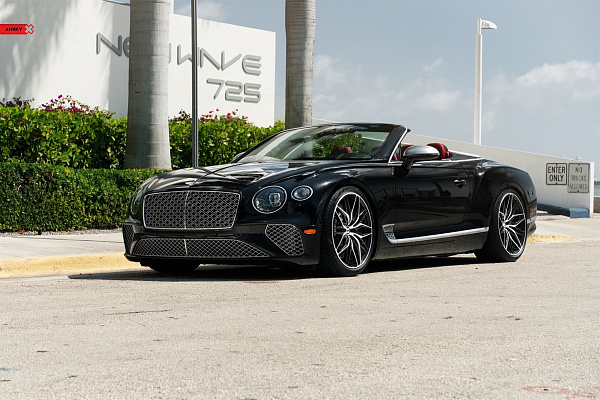 Фото дисков Anrky S1-X1 Алмазная проточка на Bentley Continental GT III