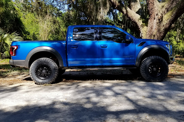 Фото дисков Black Rhino KELSO Черный сатин на Ford F-150 XIII