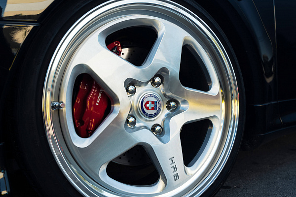 Фото дисков HRE 527 Глянцевый лак на Porsche 911 IV