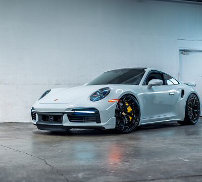 Фото дисков Vossen LC3-01T на Porsche 911 VIII