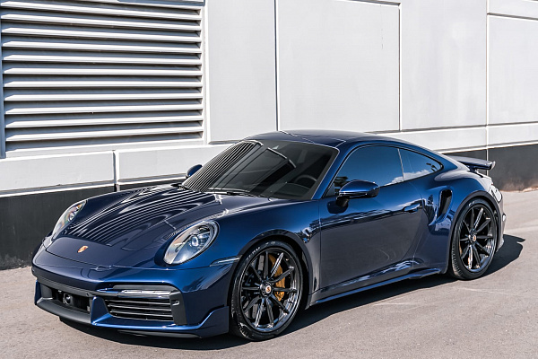 Фото дисков Brixton Forged R11-R Глянцевый темный лак на Porsche 911 VIII