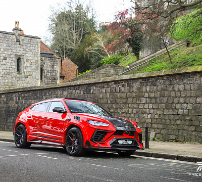 Фото дисков Vossen EVO-4 на Lamborghini Urus