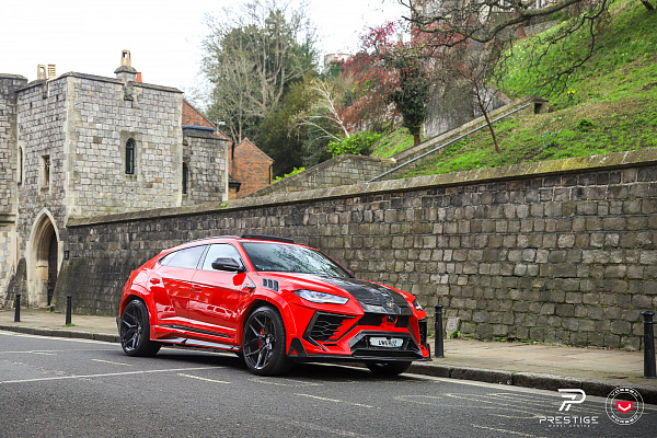 Фото дисков Vossen EVO-4 Черный глянец на Lamborghini Urus