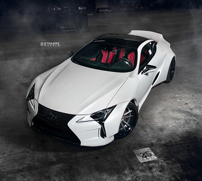 Фото дисков Strasse Wheels SV1 Deep Concave FS на Lexus LC 500
