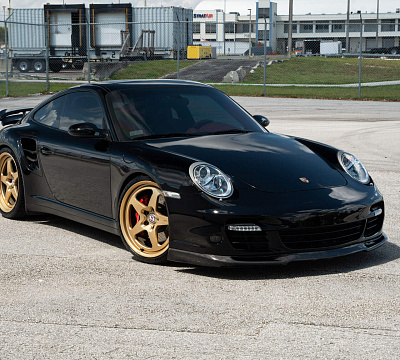 Фото дисков HRE 527 на Porsche 911 VI