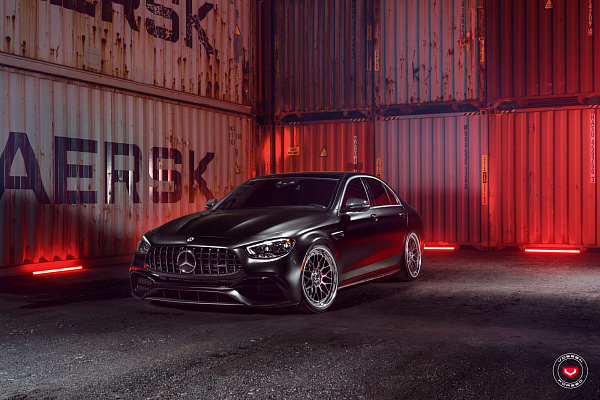 Фото дисков Vossen GEN-03 (3-piece) Черный сатин на Mercedes-Benz E-Class (W213, S213, C238)