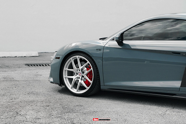 Фото дисков HRE R101 Lightweight Глянцевый лак на Audi R8 (4S)