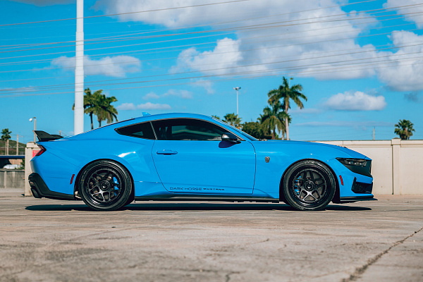 Фото дисков Vossen GEN-02 (3-piece) Черный сатин на Ford Mustang VII
