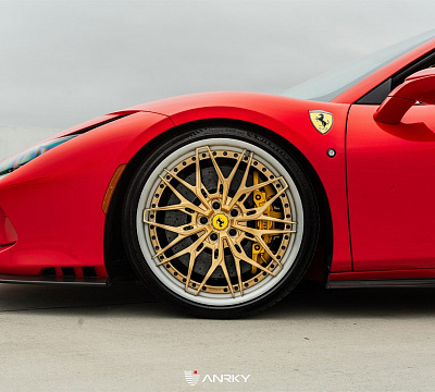 Фото дисков Anrky S3-X1 на Ferrari F8