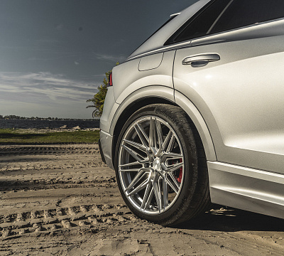Фото дисков Vossen HF-7 на Audi Q8