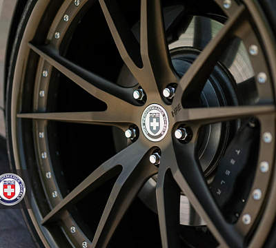 Фото дисков HRE S101 на Tesla Model S